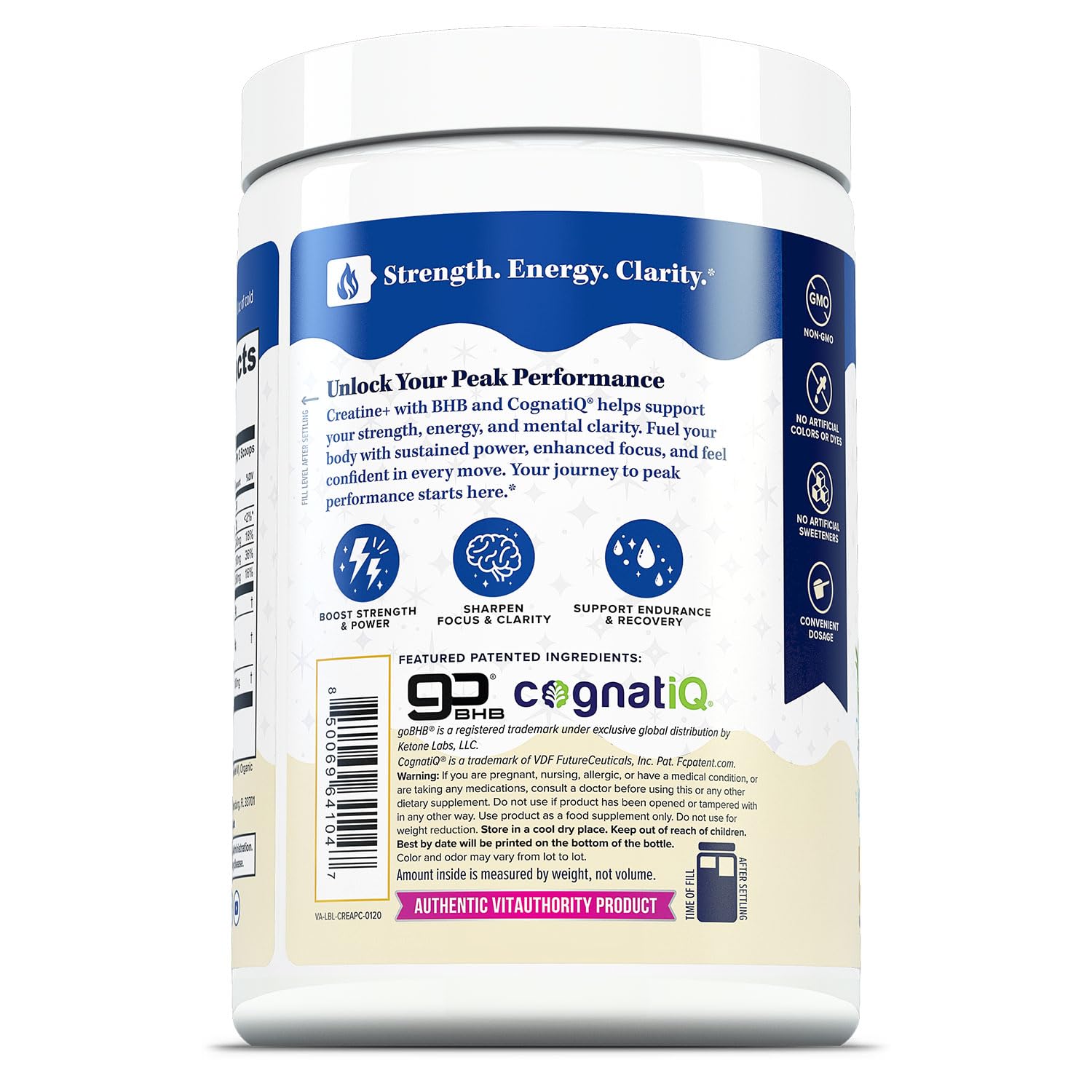 Foto 8 pulgar | Monohidrato De Creatina En Polvo Vitauthority Para Mujer 150g - Venta Internacional.