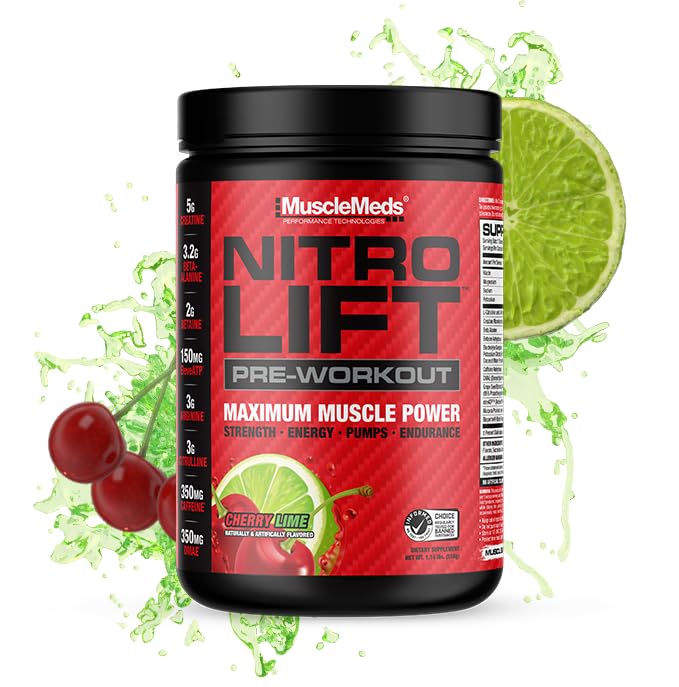 Foto 2 pulgar | Suplemento Alimenticio Nitro Lift Antes Del Entrenamiento Mejora La Resistencia 40 Porciones  - Venta Internacional