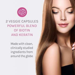 Foto 4 | Suplemento Regenerador Capilar Reserveage Keratin Con Biotina 60 Cápsulas - Venta Internacional.