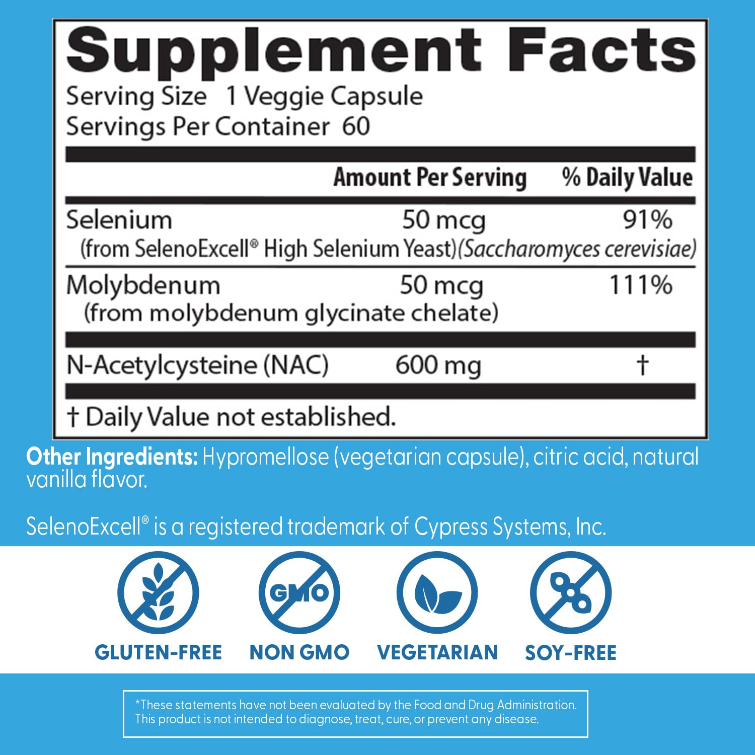 Foto 3 pulgar | Supplement Doctor's Best Nac Detox Regulators 60 Cápsulas Vegetarianas - Venta Internacional.