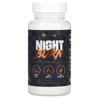 Foto 1 | Suplemento Alpha Lion Night Burn 60 Cápsulas - Venta Internacional.