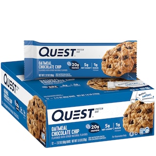 Foto 1 | Protein Bars Quest Nutrition Con Chispas De Avena Y Chocolate 20 G - Venta Internacional.