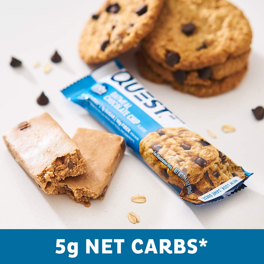 Foto 6 pulgar | Protein Bars Quest Nutrition Con Chispas De Avena Y Chocolate  20 G - Venta Internacional.