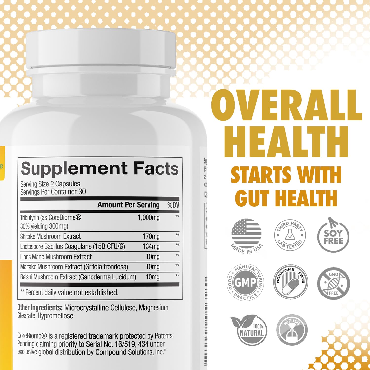 Foto 5 pulgar | Suplementos Dr. Emil Nutrition Total Gut Health 60 Cápsulas - Venta Internacional.