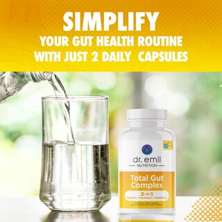 Foto 5 | Suplementos Dr. Emil Nutrition Total Gut Health 60 Cápsulas - Venta Internacional.