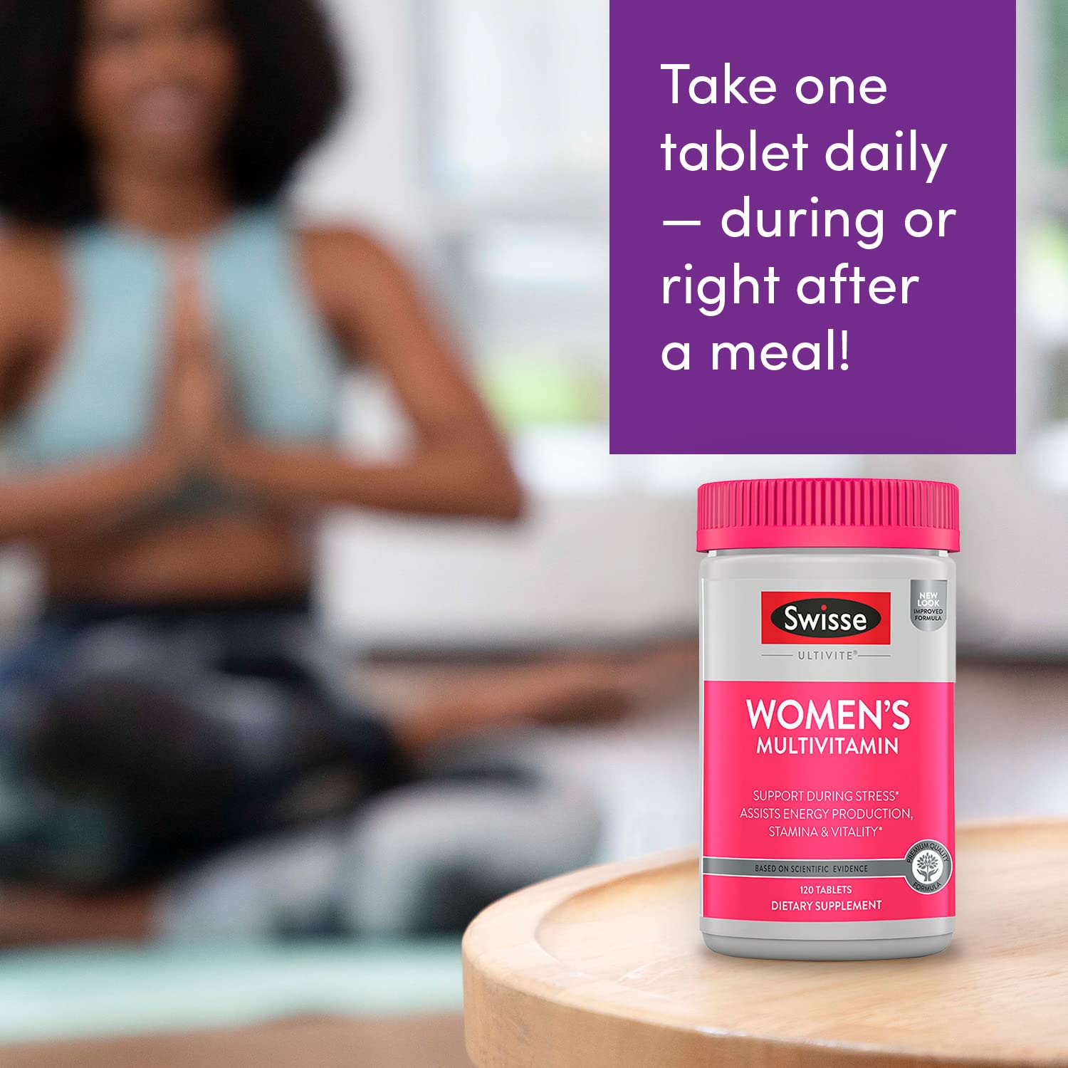 Foto 6 | Suplemento Multivitamínico Swisse Daily Women 120 Comprimidos - Venta Internacional.