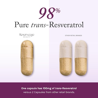 Foto 3 | Suplemento Reserveage Beauty Resveratrol 100 Mg 30 Cápsulas - Venta Internacional.