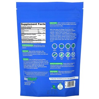 Foto 2 | Suplemento Biotrust Ageless Multicolágeno Chocolate 260 G - Venta Internacional.