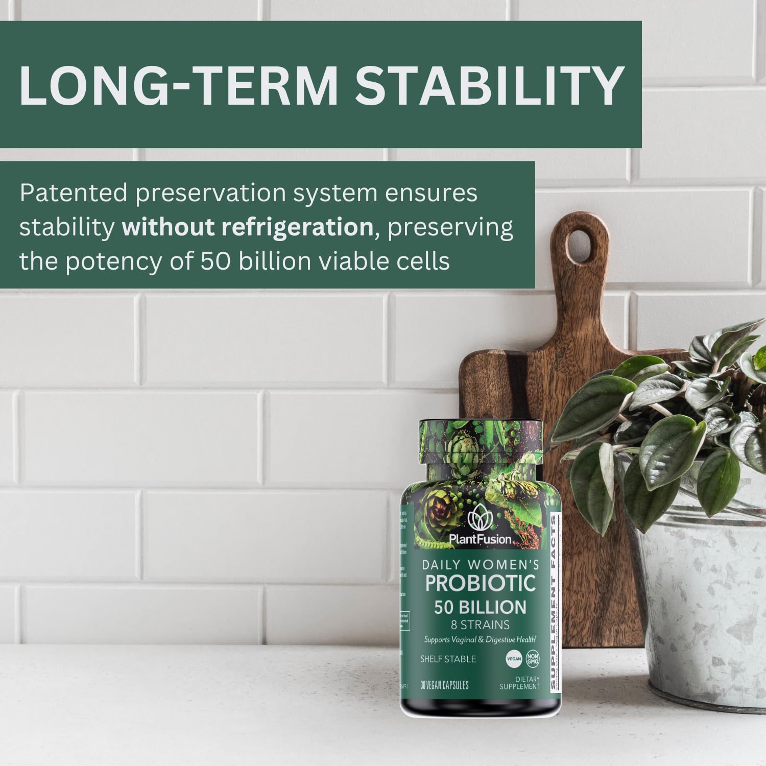 Foto 6 pulgar | Probiotics Plantfusion Vegan Women 50 G Cfu 30 Cápsulas - Venta Internacional.