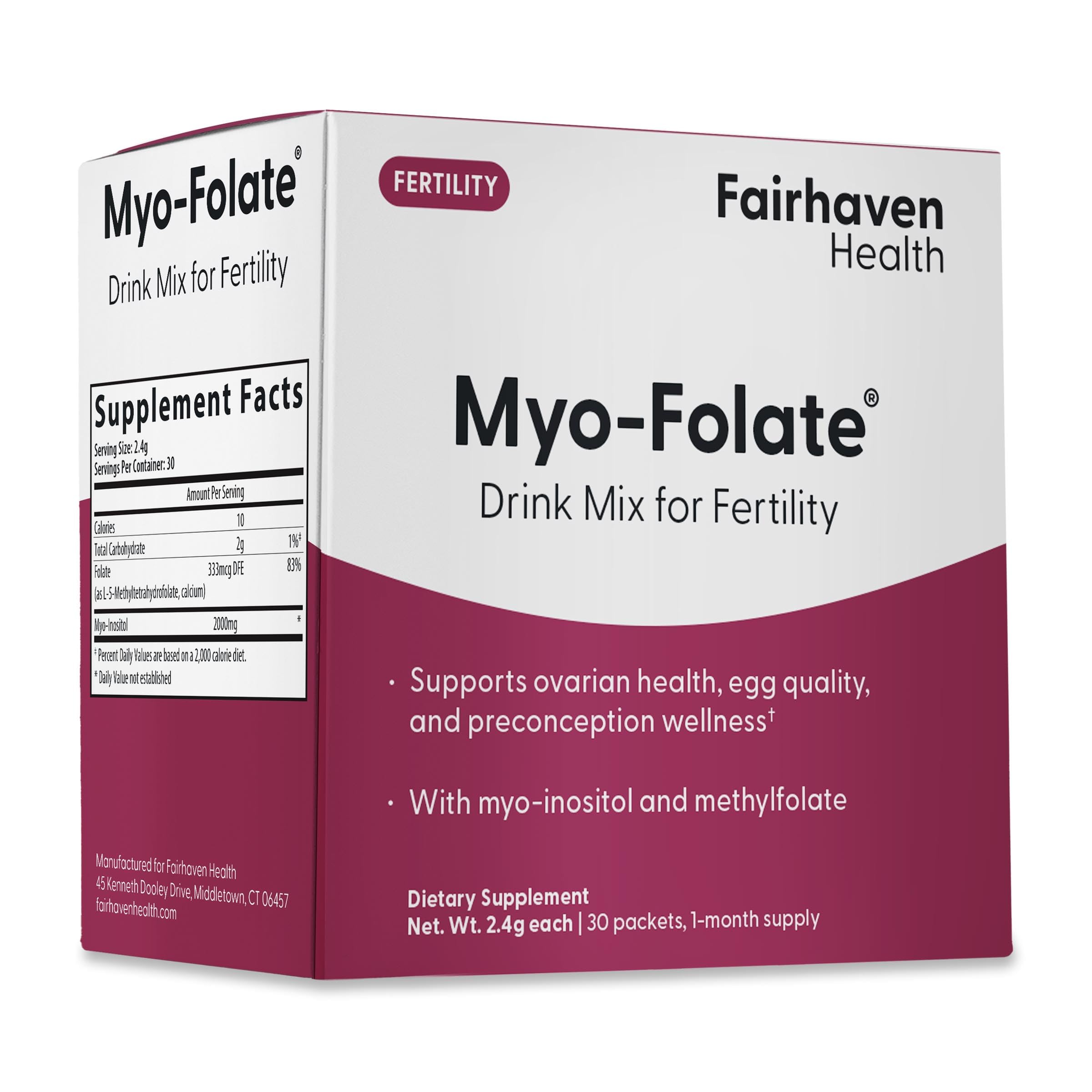 Foto 2 pulgar | Suplemento De Miofolato Fairhaven Health 2000 Mg/333 Mcg - Venta Internacional.