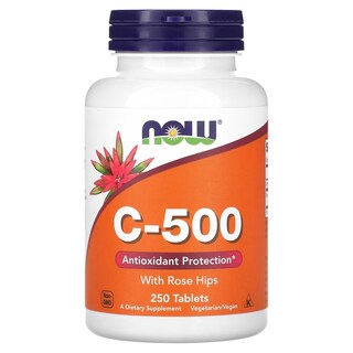 Foto 1 | Supplements Now Foods Vitamina C-500 Ascorbato De Calcio 250 Cápsulas - Venta Internacional.