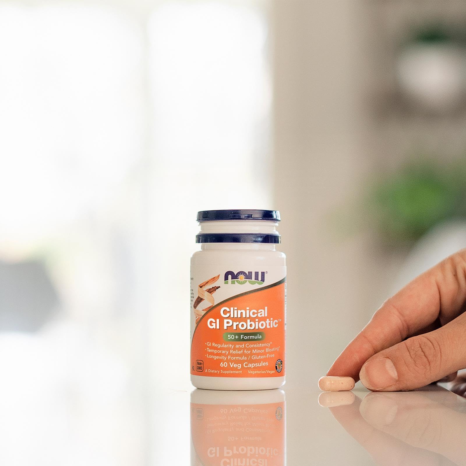 Foto 7 pulgar | Clinical Gi Probiotic Now Foods 60 Cápsulas-Venta Internacional
