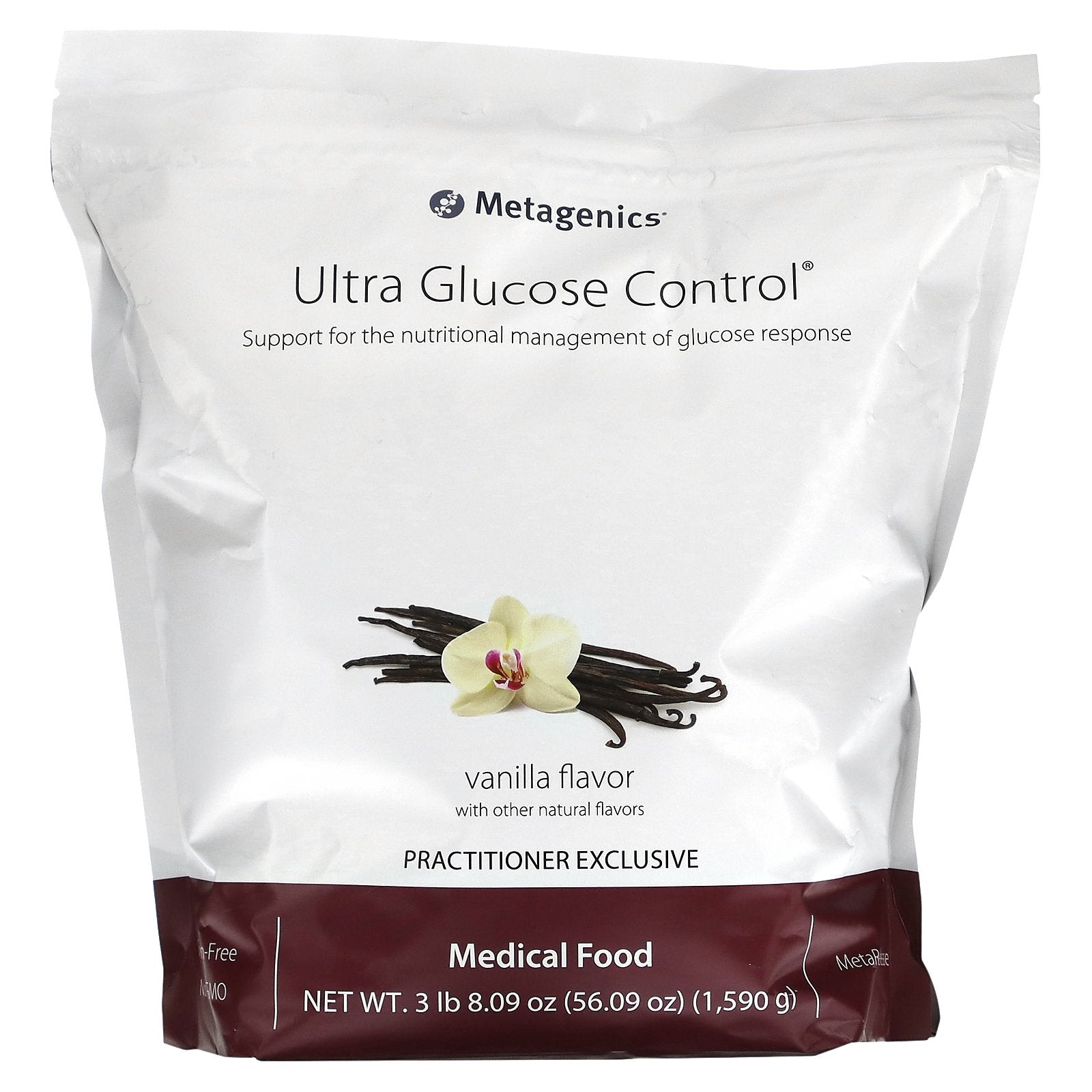 Foto 1 | Medical Food Metagenics Ultra Glucosa Control Vanilla 1 36 Kg - Venta Internacional.