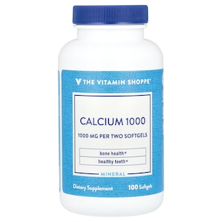 Foto 1 | Suplemento The Vitamin Shoppe Calcium 1000 100 Cápsulas Blandas - Venta Internacional.