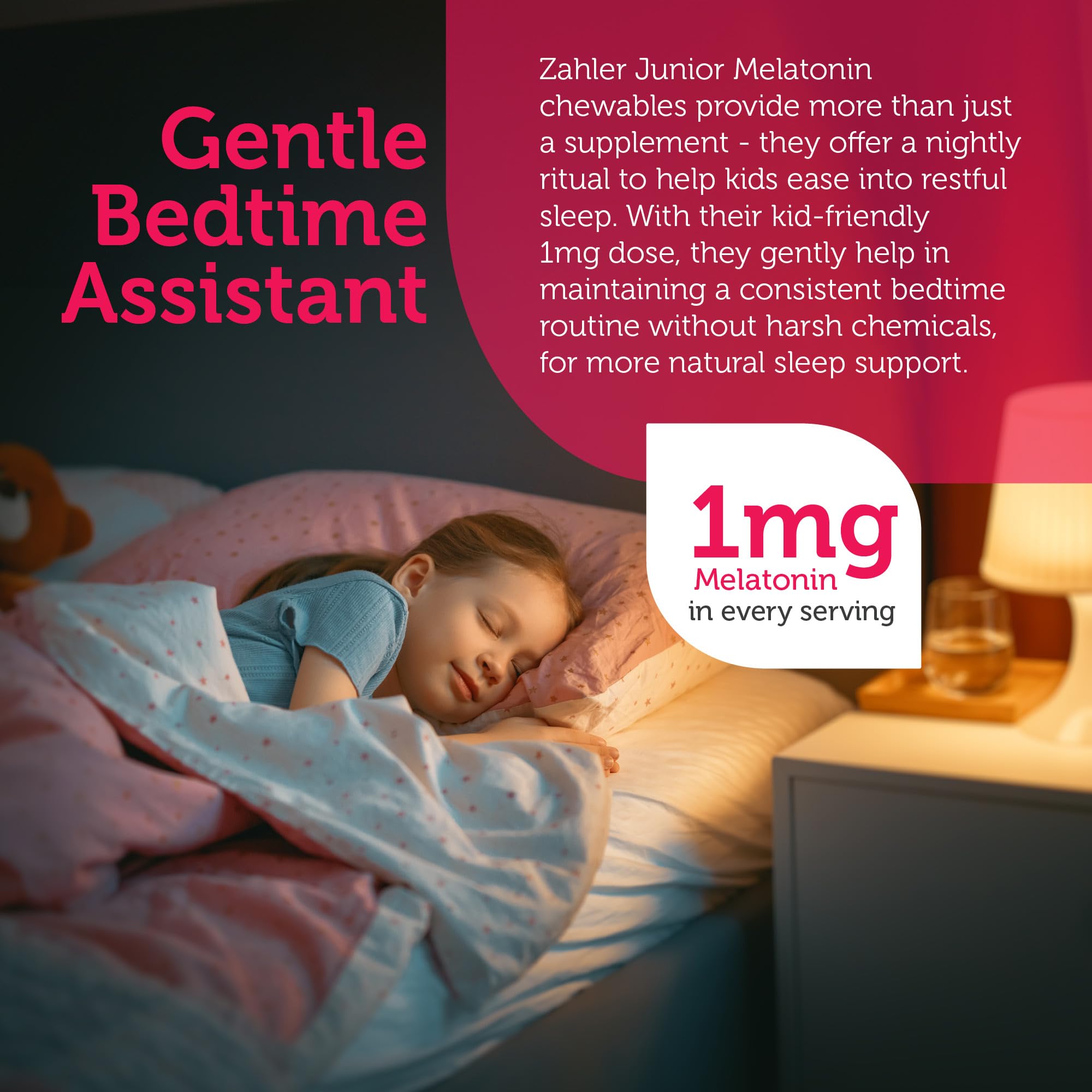 Foto 4 pulgar | Junior Melatonin Zahler 60 Tabletas-Venta Internacional