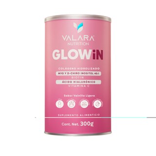 Foto 1 | Glowin Valara Colágeno Hidrolizado 300 Gr - Myo Y D Chiro Inositol Biotina Ácido Hialurónico Y Vitamina C