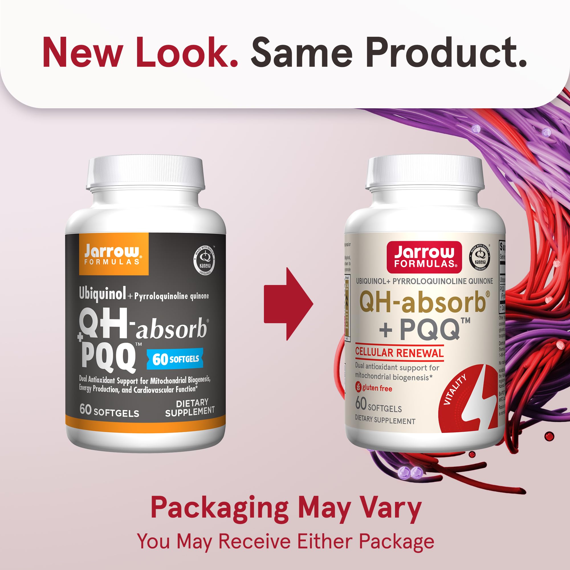 Foto 3 pulgar | Suplemento Jarrow Formulas Qh-absorb + Pqq 100 Mg De Ubiquinol - Venta Internacional.