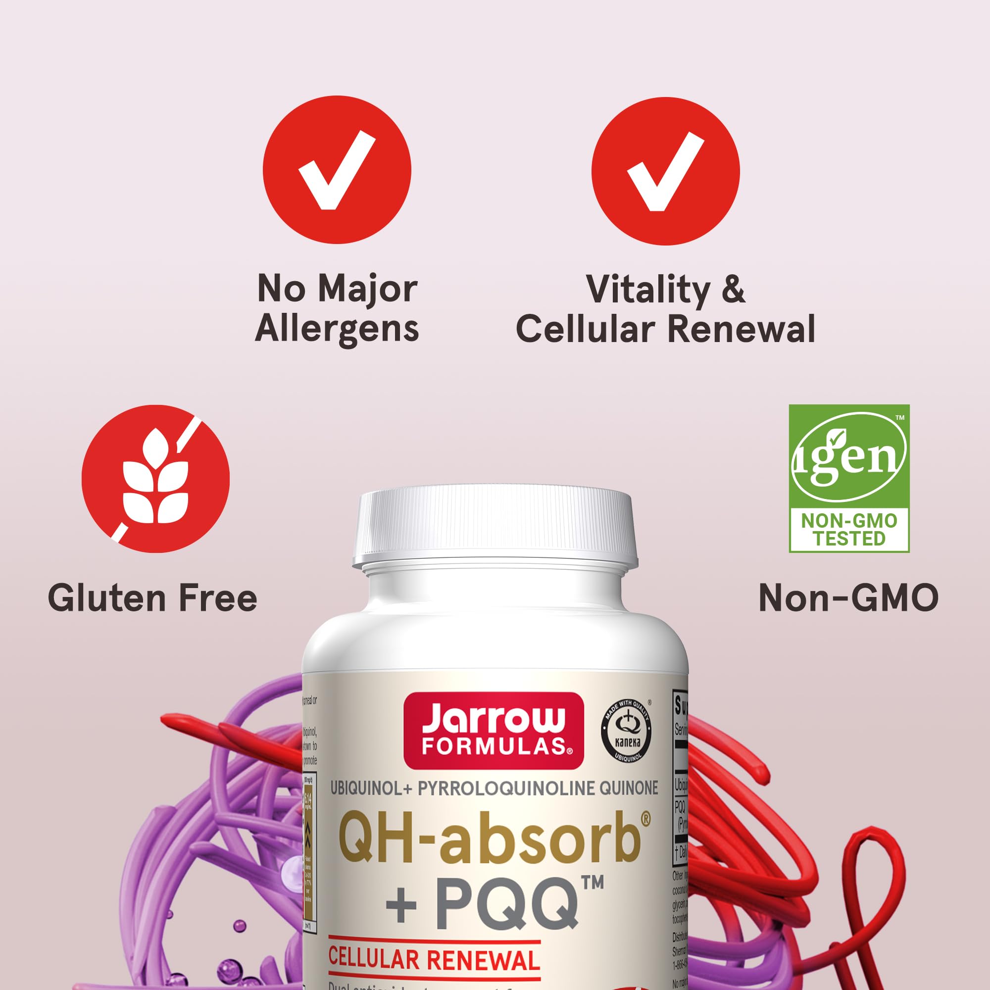 Foto 6 pulgar | Suplemento Jarrow Formulas Qh-absorb + Pqq 100 Mg De Ubiquinol - Venta Internacional.
