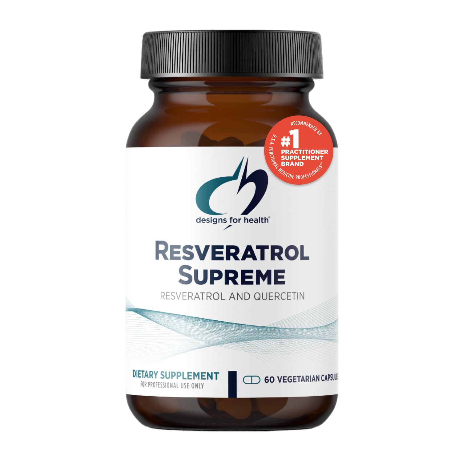 Foto 2 pulgar | Suplemento Designs For Health Resveratrol Supreme 60 Cápsulas - Venta Internacional