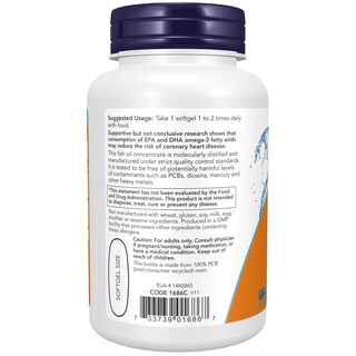 Foto 3 | Aceite de Pescado Tri-3D Omega y Vitamina D-3 Now Foods 90 Cápsulas - Venta Internacional