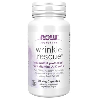 Foto 1 | Suplemento Wrinkle Rescue Now Foods 60 Cápsulas - Venta Internacional