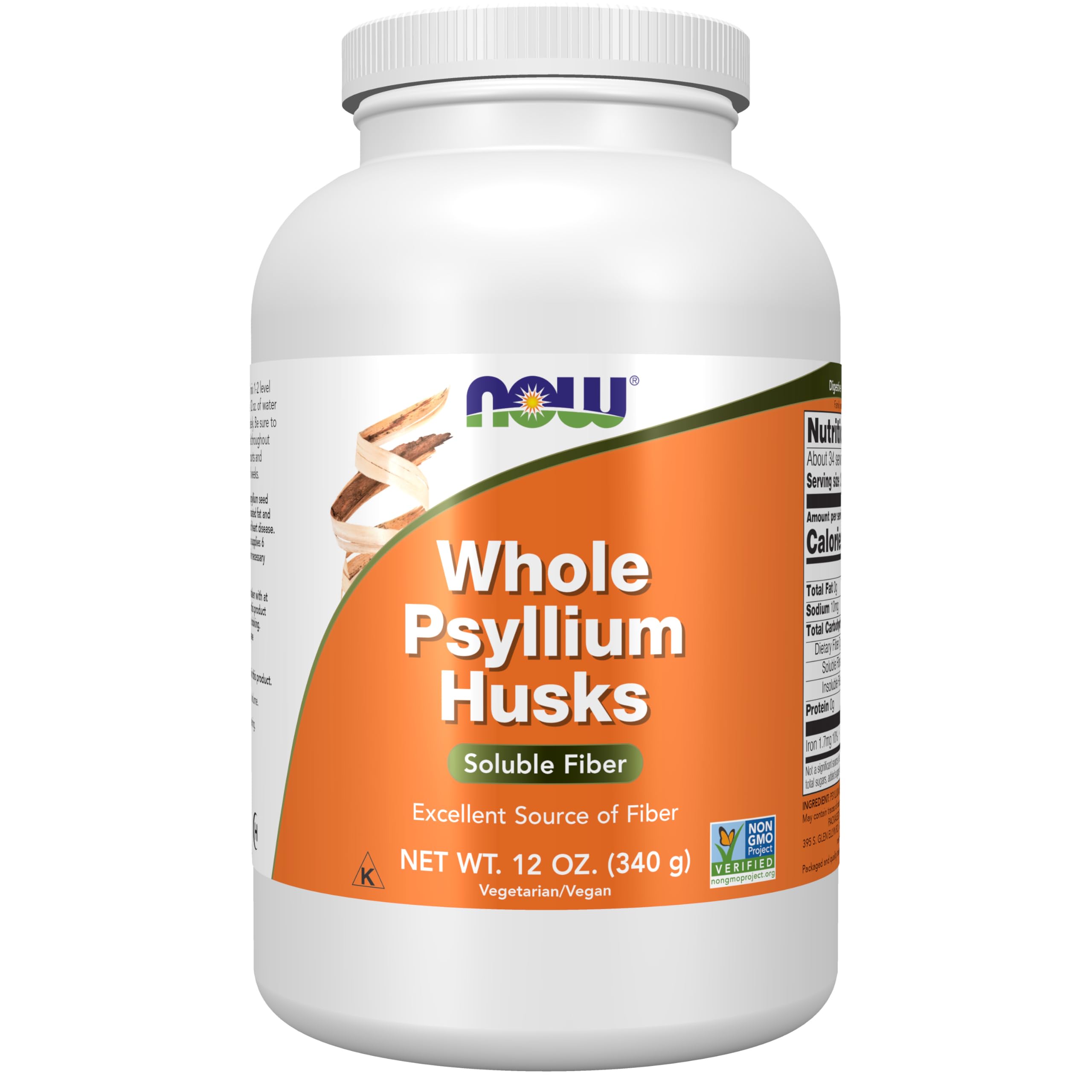 Foto 2 pulgar | Cáscaras de Psilio en Gránulos Supplements Now Foods  340 g - Venta Internacional