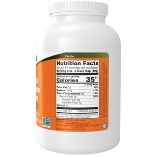 Foto 2 | Cáscaras de Psilio en Gránulos Supplements Now Foods 340 g - Venta Internacional