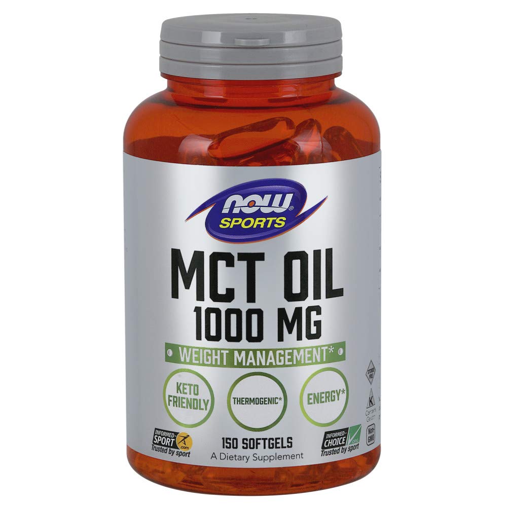 Foto 2 pulgar | Aceite Mct Supplement Now Sports Nutrition 1000 Mg 150 Cápsulas- Venta Internacional