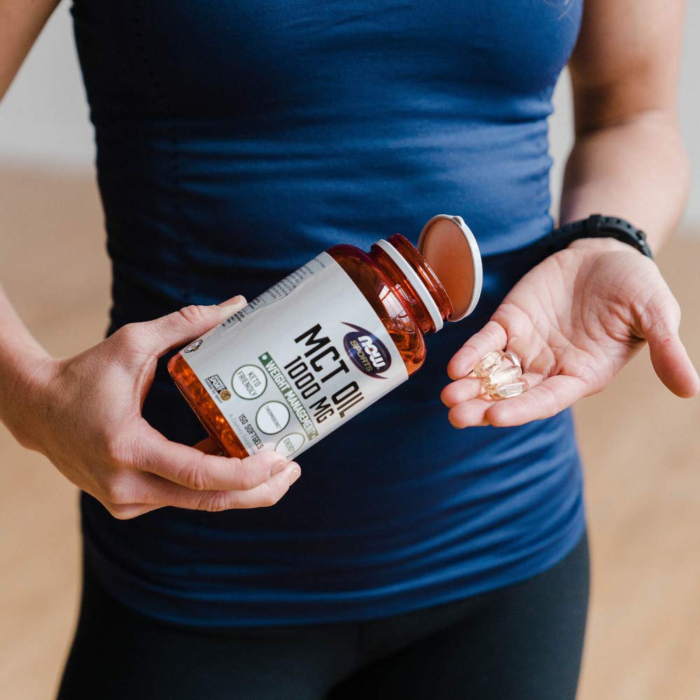 Foto 5 pulgar | Aceite Mct Supplement Now Sports Nutrition 1000 Mg 150 Cápsulas- Venta Internacional
