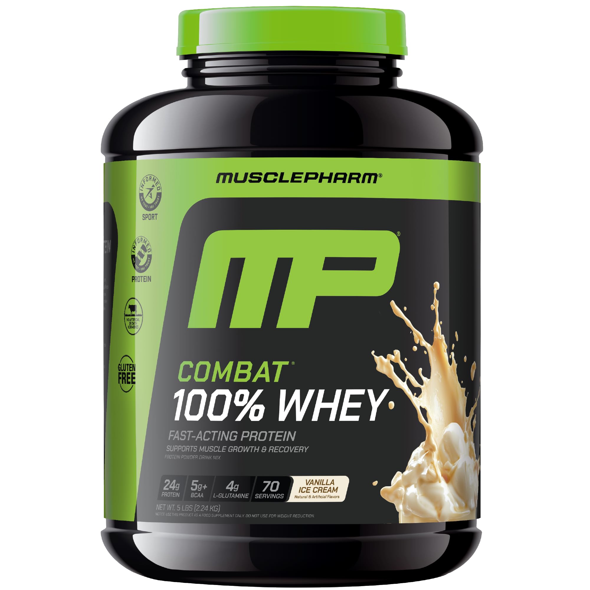 Foto 2 pulgar | Proteína de Suero MusclePharm Vainilla 2.27 Kg - Venta Internacional