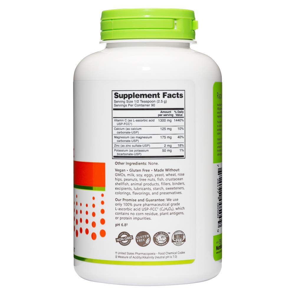 Foto 4 pulgar | Suplemento Nutribiotic Hypo-aller C en Polvo con Vitamina C 1300 Mg - Venta Internacional