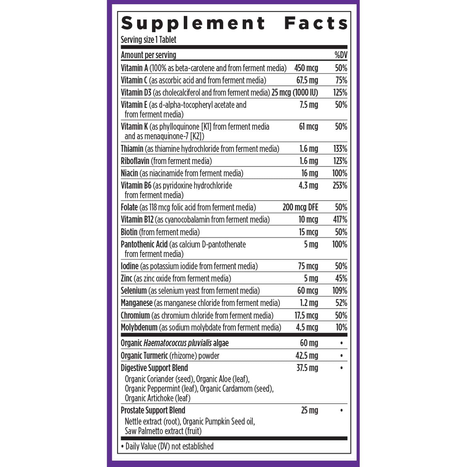Foto 7 pulgar | Multivitamínico New Chapter Every Man's One Daily 55+ 96 Unidades - Venta Internacional