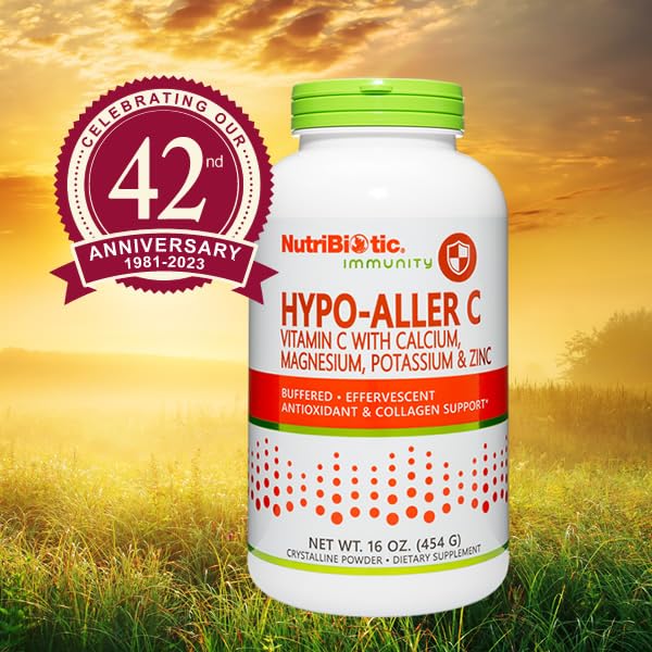 Foto 4 | Suplemento Nutribiotic Hypo-aller C en Polvo con Vitamina C 1300 Mg - Venta Internacional