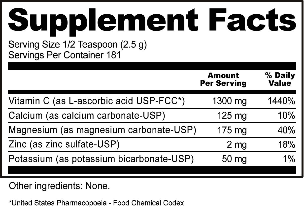 Foto 5 | Suplemento Nutribiotic Hypo-aller C en Polvo con Vitamina C 1300 Mg - Venta Internacional