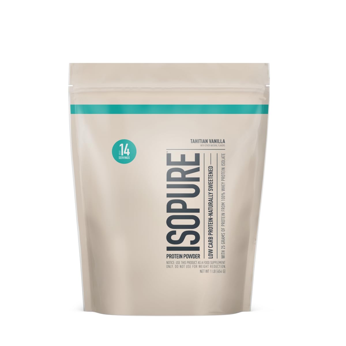 Proteína en Polvo Isopure Sabor Vainilla 25 g - Venta Internacional
