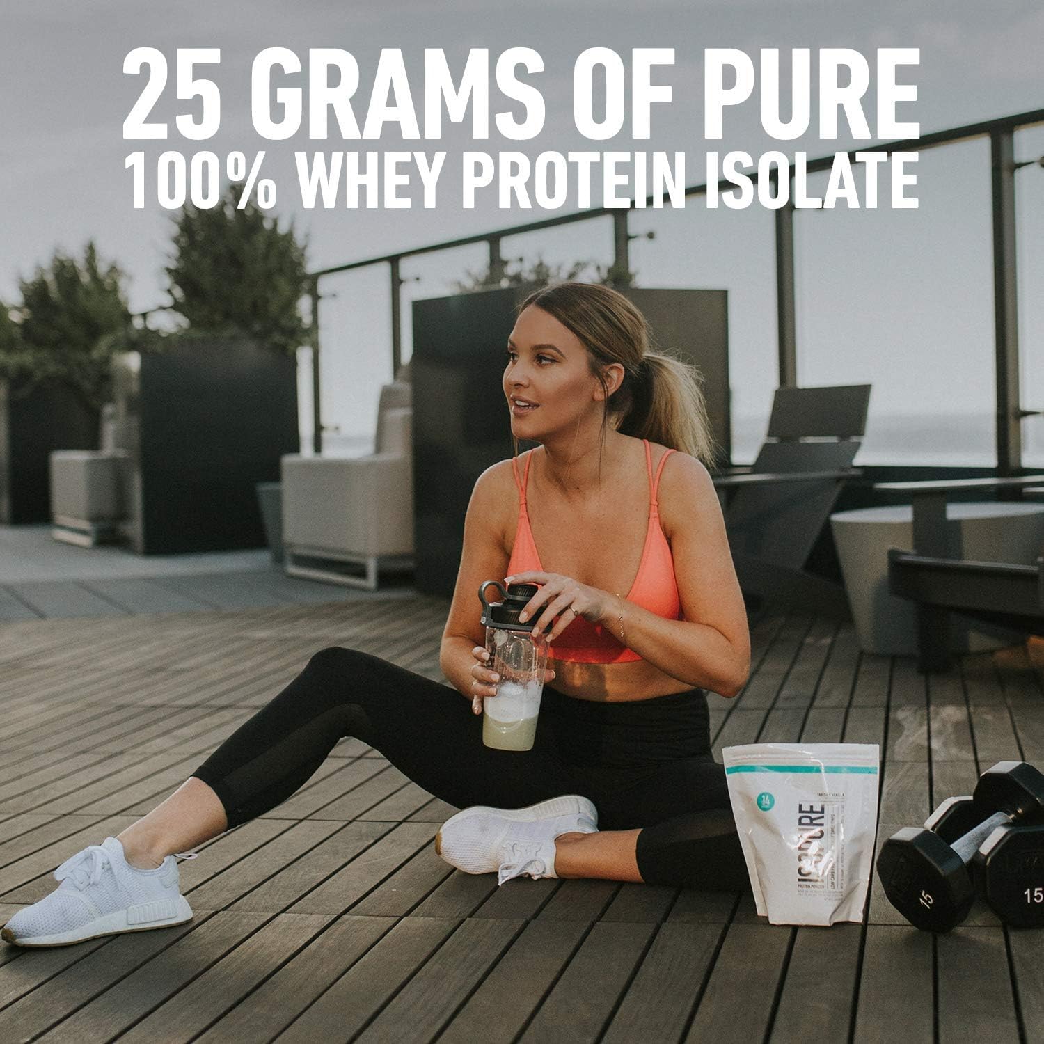 Foto 5 pulgar | Proteína en Polvo Isopure Sabor Vainilla 25 g - Venta Internacional