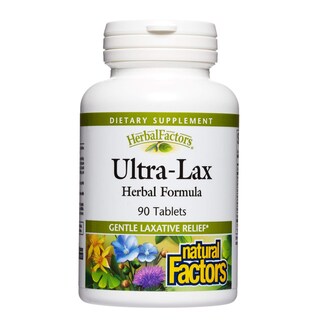 Foto 5 | Suplemento Natural Factors Ultra-lax Herbal 90 Comprimidos - Venta Internacional