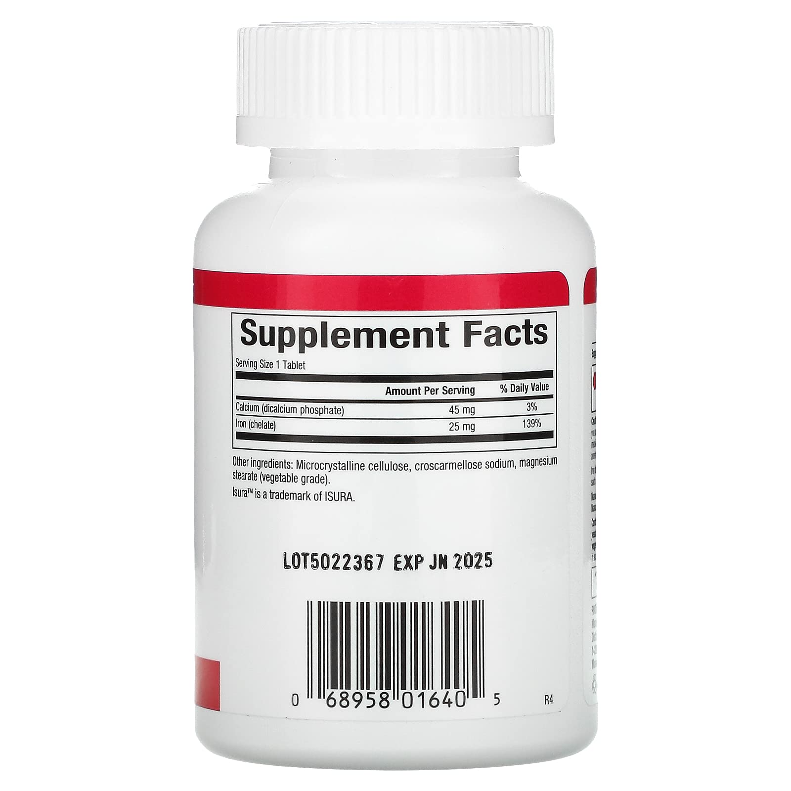 Foto 3 pulgar | Suplemento Natural Factors Quelato de Hierro 25 Mg 90 Comprimidos - Venta Internacional