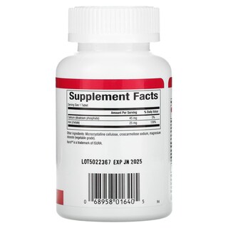 Foto 2 | Suplemento Natural Factors Quelato de Hierro 25 Mg 90 Comprimidos - Venta Internacional