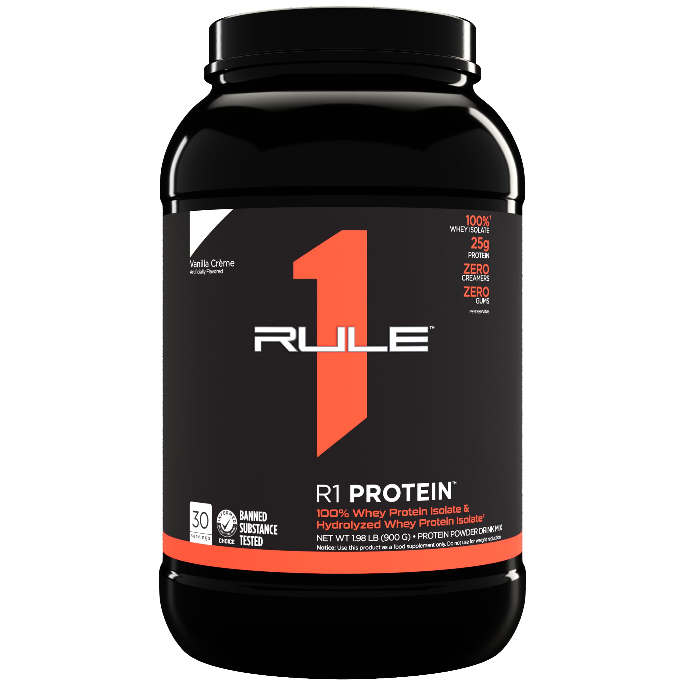 Foto 2 pulgar | Proteína en Polvo Rule 1 Proteins 900 g Vainilla - Venta Internacional