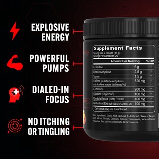 Foto 4 | Pre Entreno PEScience Prolific 40 Servicios - Venta Internacional