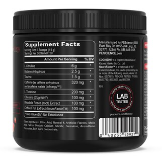 Foto 5 | Pre Entreno PEScience Prolific 40 Servicios - Venta Internacional