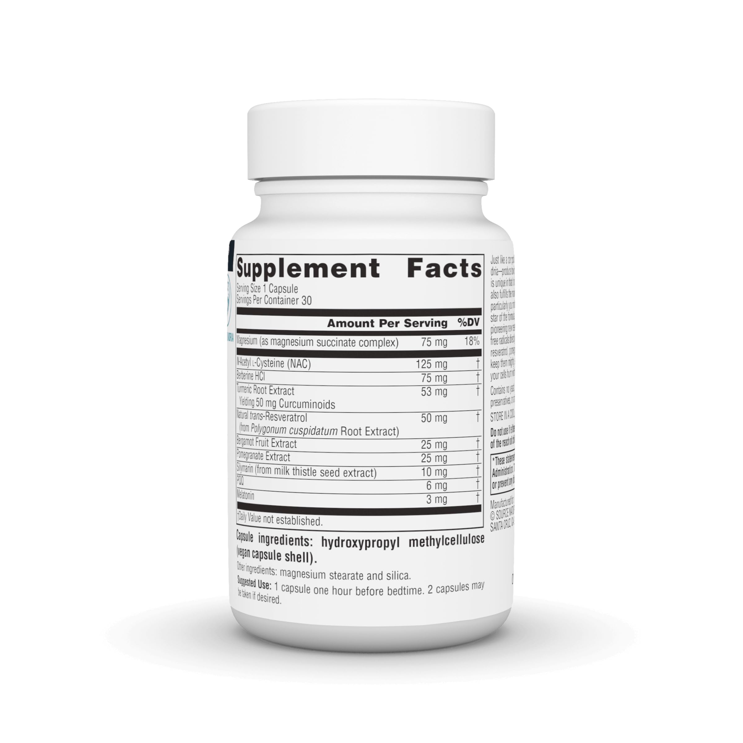 Foto 3 pulgar | Suplemento Source Naturals Mitonight con Melatonina 30 Cápsulas - Venta Internacional