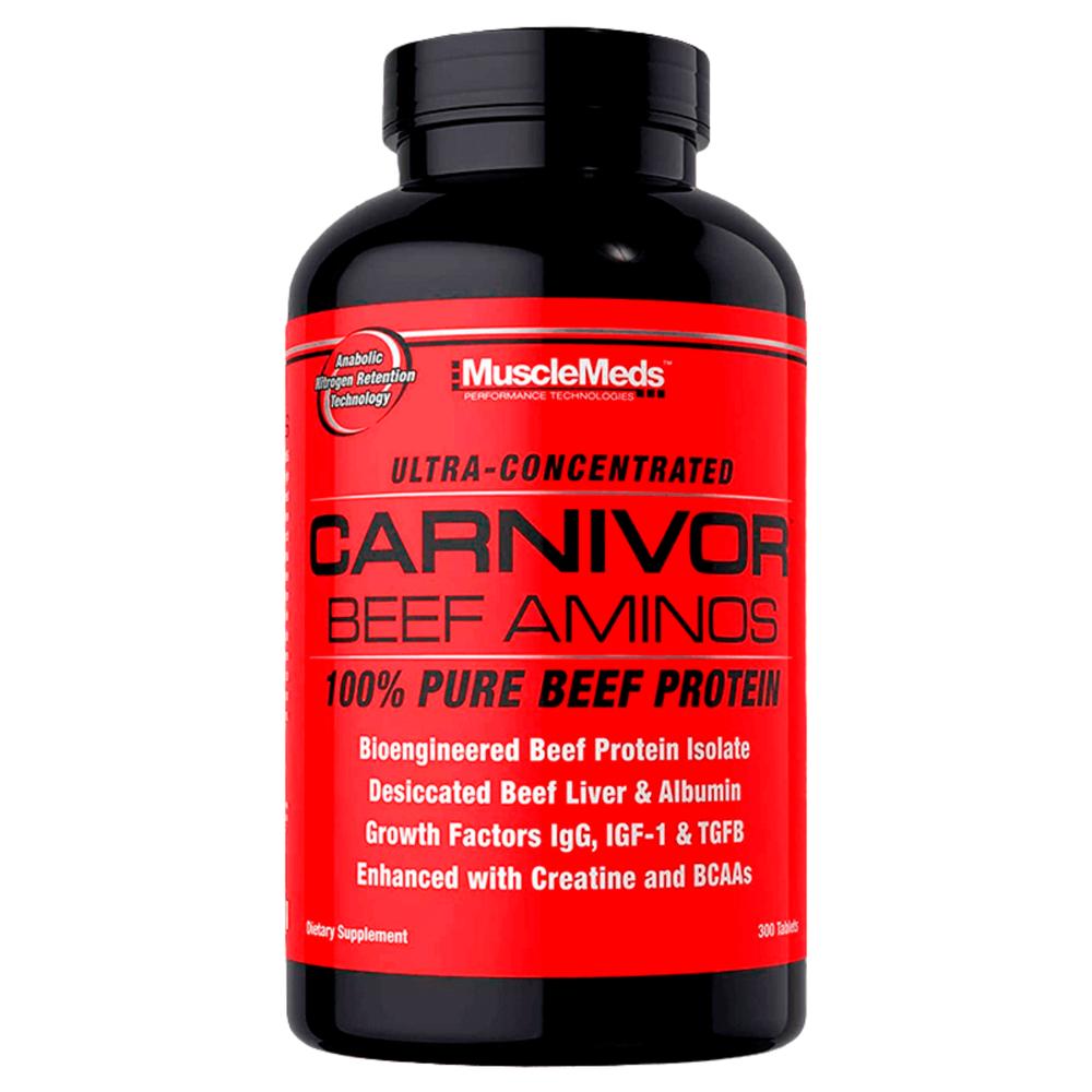 Foto 1 | Carnivor Beef Aminos Musclemeds 300 Tabletas-Venta Internacional