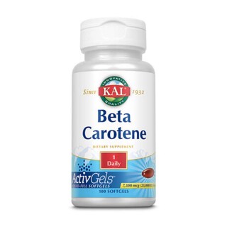 Foto 1 | Suplemento Kal de Betacaroteno 25,000 Ui 100 Softgels - Venta Internacional