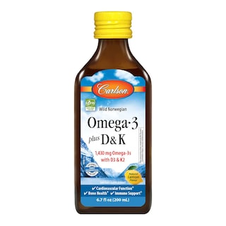 Foto 1 | Suplemento Alimenticio Carlson Omega-3 + D & K 200 ml - Venta Internacional