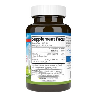 Foto 3 | Suplemento Alimenticio Carlson A & D 10000 Ui Vitamina A y D - Venta Internacional
