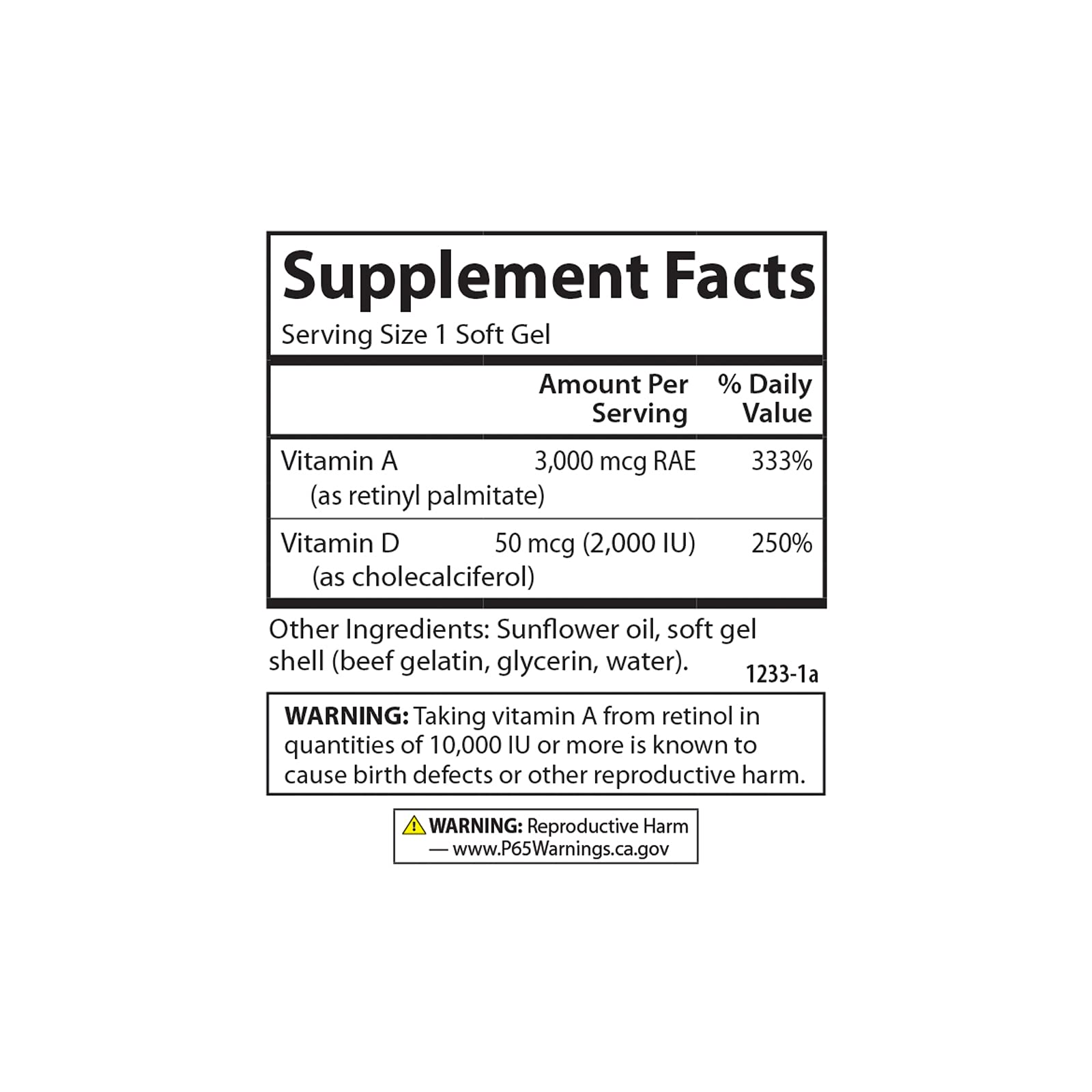 Foto 6 pulgar | Suplemento Alimenticio Carlson A & D 10000 Ui Vitamina A y D - Venta Internacional