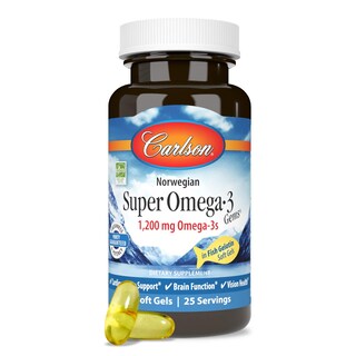 Foto 2 | Suplemento Alimenticio Carlson Super Omega-3 Gems 50 Cápsulas - Venta Internacional