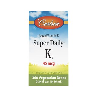 Foto 2 | Suplemento Alimenticio Carlson Vitamina K 10.16 ml - Venta Internacional